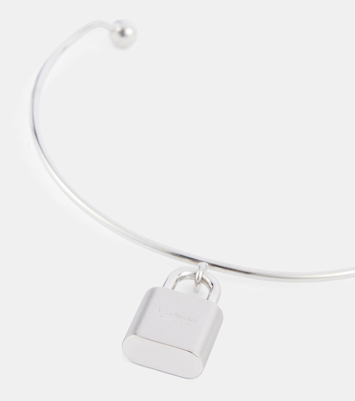 Acne Studios Padlock choker