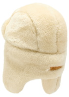 Jacquemus La Chapka Shearling hat Off White