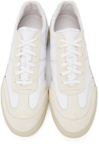 Dries Van Noten White Leather Low Sneakers