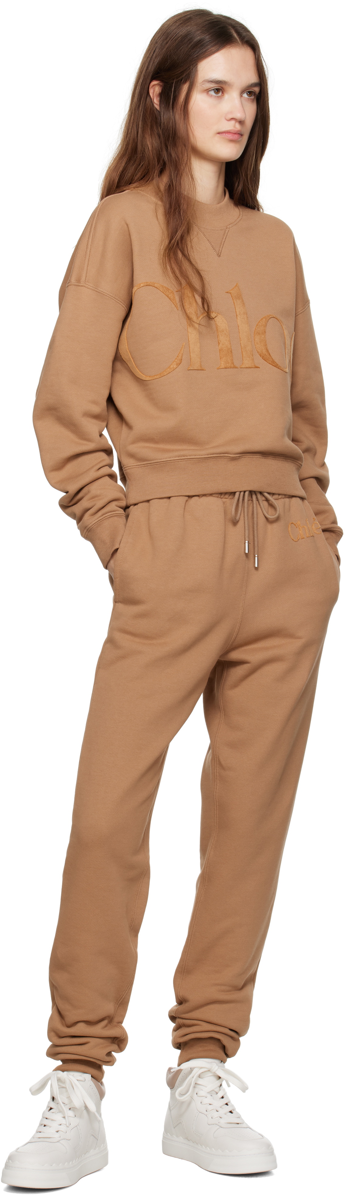 Chloé Brown Generous Sweatshirt
