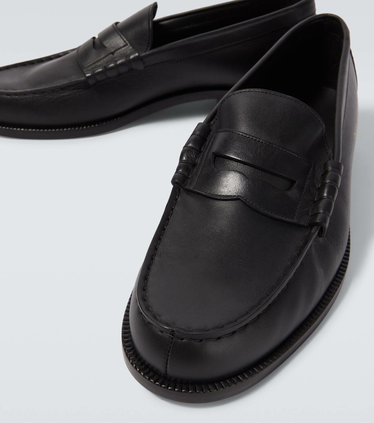 Common Projects Leather penny loafers