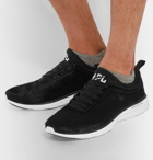 APL Athletic Propulsion Labs - TechLoom Phantom Calf Hair Sneakers - Black