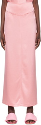 Paris Georgia Pink Staple Midi Skirt