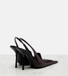 Saint Laurent Voltaire leather slingback pumps