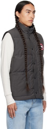 Canada Goose Gray Freestyle Crew Down Vest