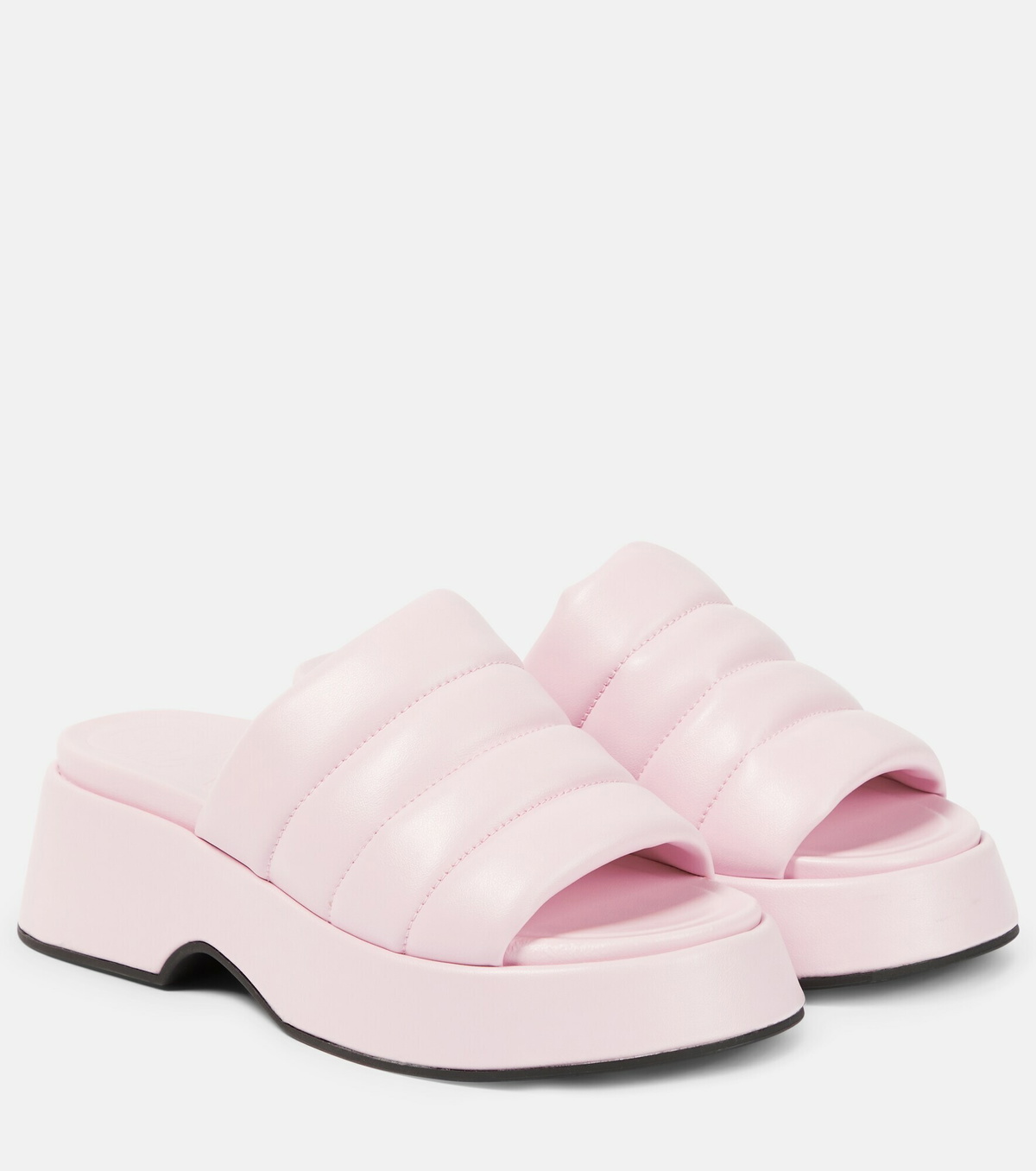 Ganni - Padded sandals GANNI