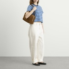 Fruity Booty Women's Jersey Stripe T-Shirt in Blue