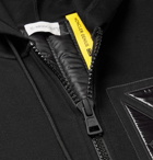 Moncler Genius - 5 Moncler Craig Green Nylon-Panelled Cotton-Blend Jersey Zip-Up Hoodie - Men - Black