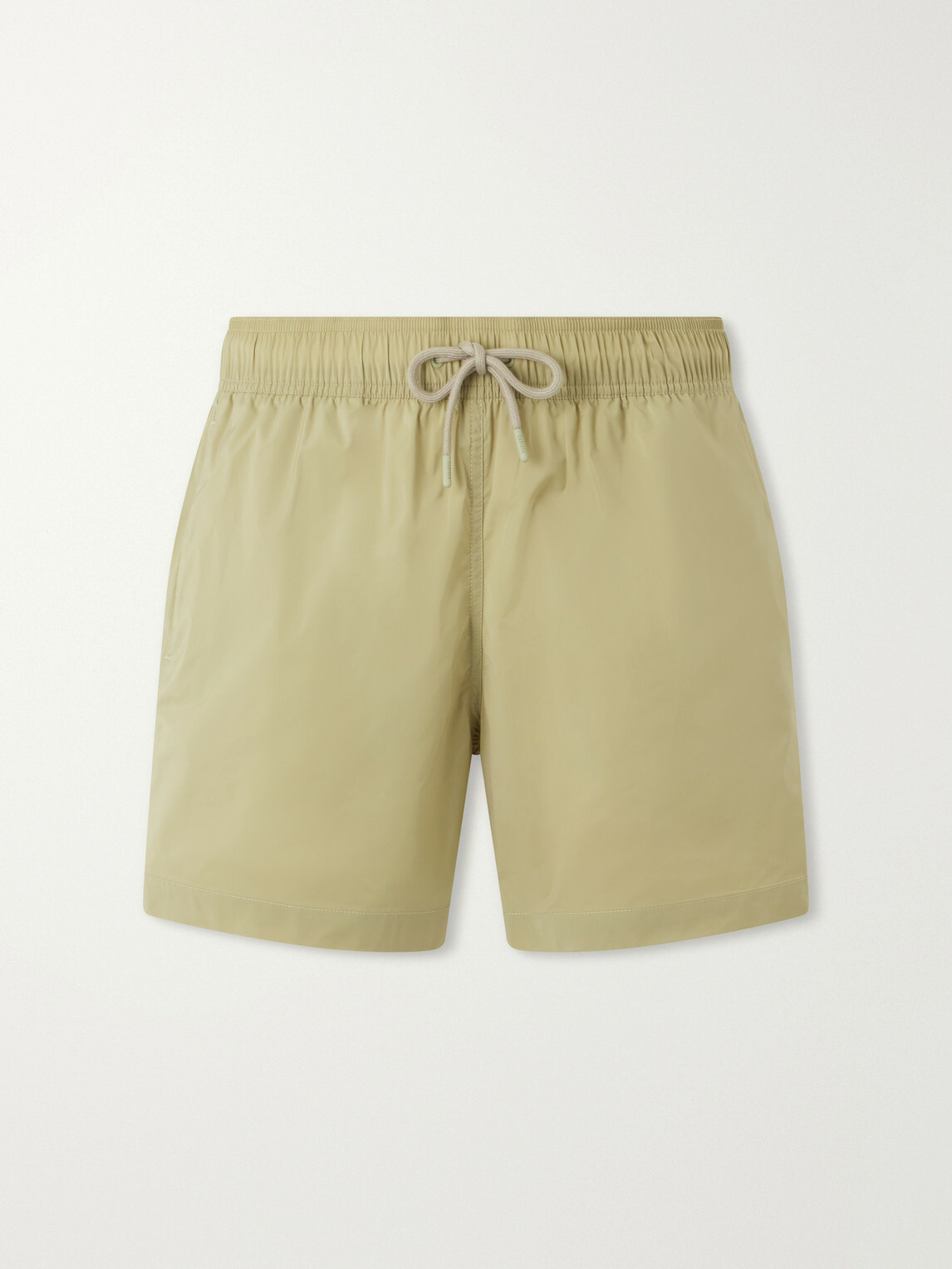 Frescobol Carioca - Salvador Straight-leg Elasticated Swim Shorts - Green