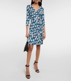 Diane von Furstenberg Julian printed silk midi dress