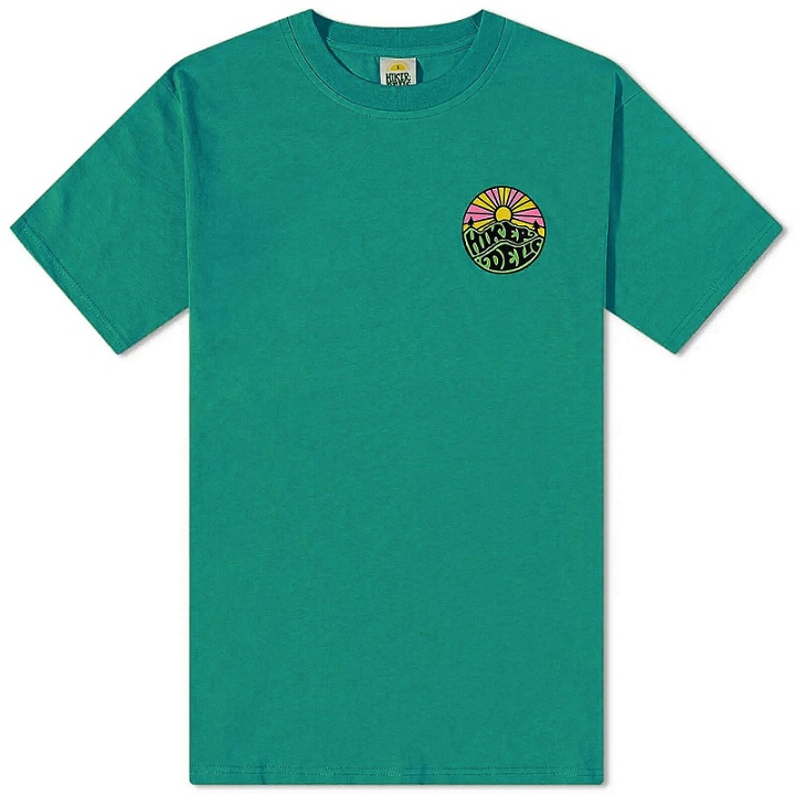Photo: Hikerdelic Men's Original Logo T-Shirt in Antique Green