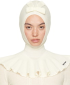 SHUSHU/TONG White Cape Balaclava