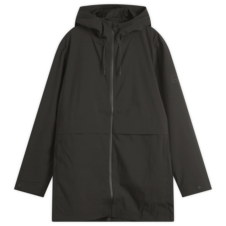 Photo: Rains Men's Suva Hardshell Long Jacket in Black