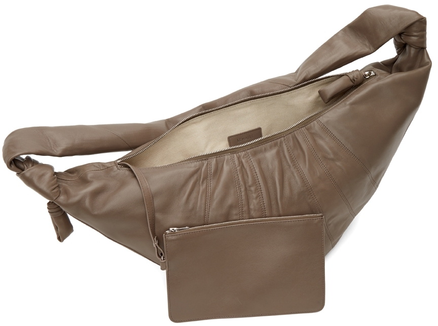 Lemaire Beige Large Croissant Bag Lemaire