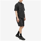 and wander Men's Oversized Cargo Shorts in Black