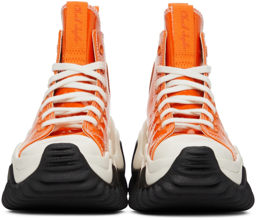 Converse Run Star Motion Hi sneakers in orange and pink - ShopStyle