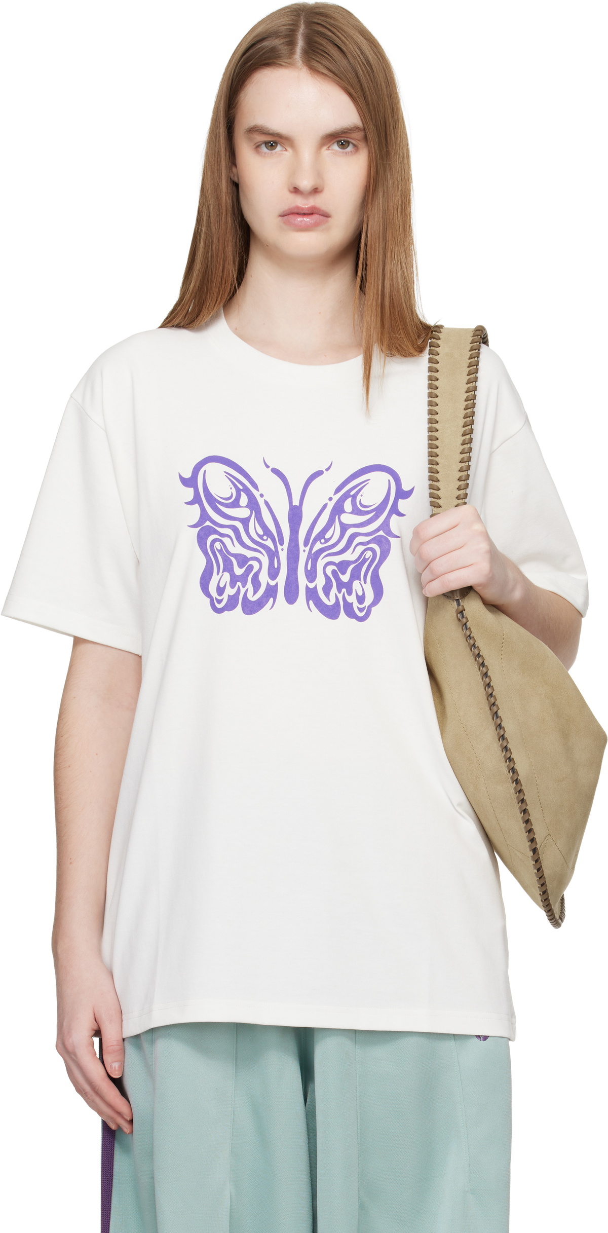 NEEDLES Off-White Kae Tanaka Edition S/S Crew Neck T-shirt