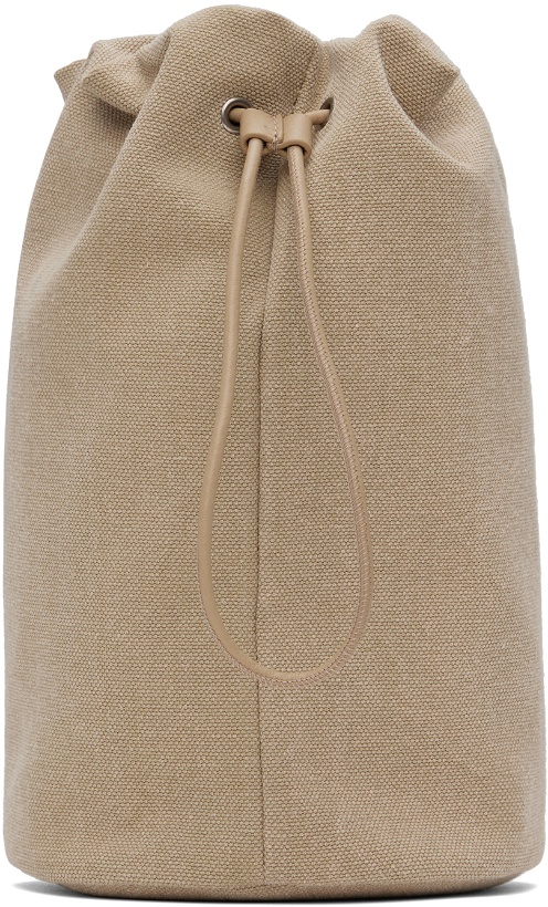 Photo: The Row Beige Sporty Pouch