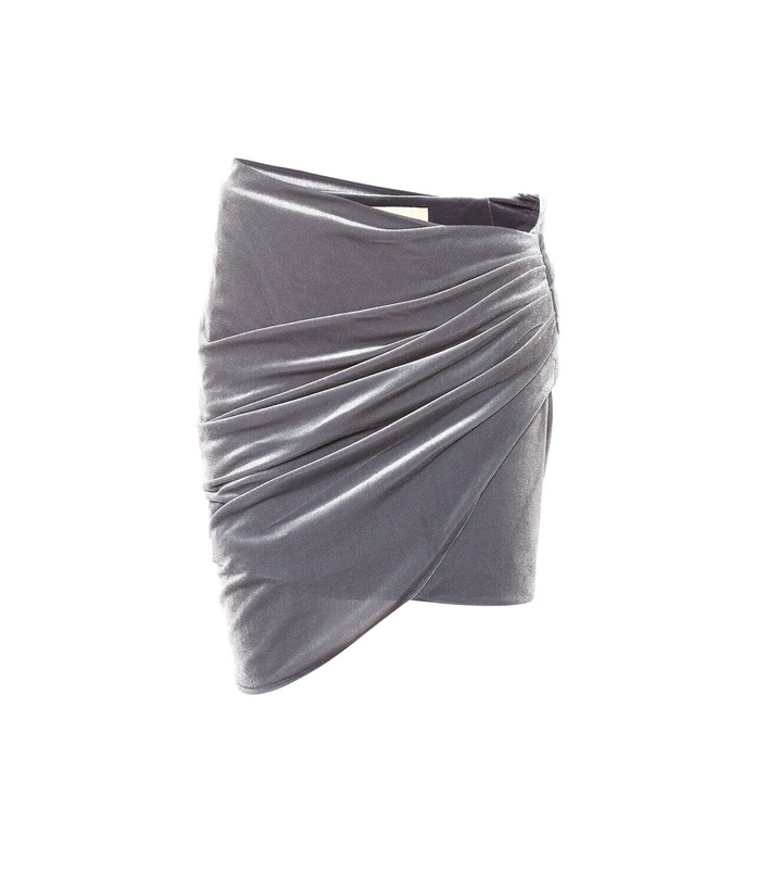 Photo: Alexandre Vauthier - Velvet miniskirt