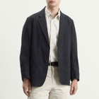 Kaptain Sunshine Men's Wool Vintage Take Easy Jacket in Navy