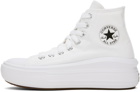 Converse White Chuck Taylor All Star Move High Top Sneakers