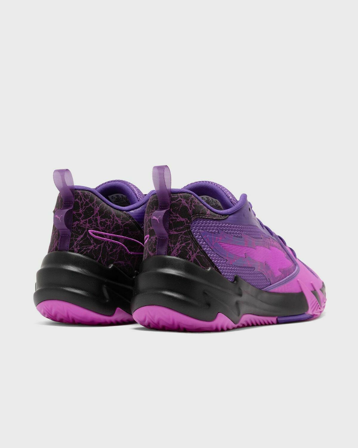 pjmjm Puma Scoot Zeros Purple Lightning Pink Basketball/High
