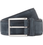 Anderson's - 4cm Suede Belt - Gray