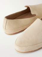 Mulo - Evening Suede Loafers - Neutrals