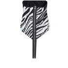 Acronym Men's Modular Zippered Powerstretch® Neck Gaiter in Zebra