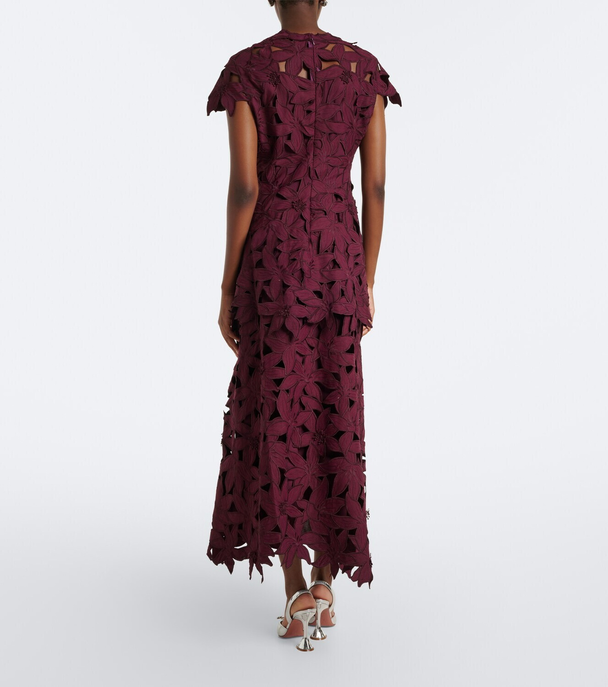 Simkhai Neve floral guipure lace cocktail dress