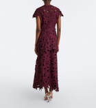 Simkhai Neve floral guipure lace cocktail dress