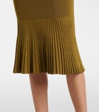 Galvan Atalanta knitted midi dress