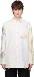 By Walid Off-White Nathan 1920s Shirt