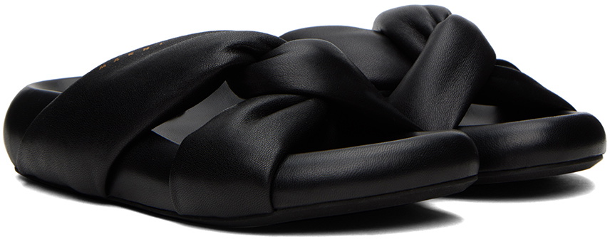 Marni Black Tie Sandals Marni