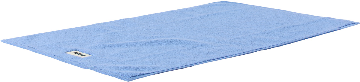 Tekla Blue Terry Bath Mat