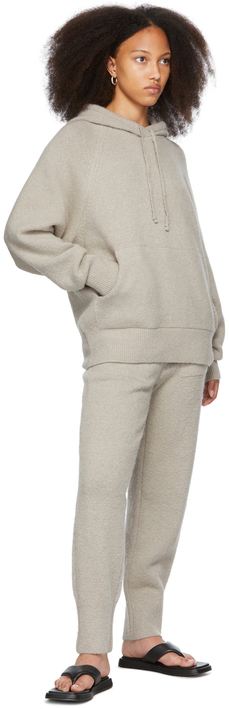 Nothing Written Beige Merino Wool Louka Lounge Pants