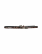Just Cavalli Womens Belt Chocolate in Brown