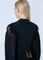 Yohji Yamamoto Frayed Hem Blazer