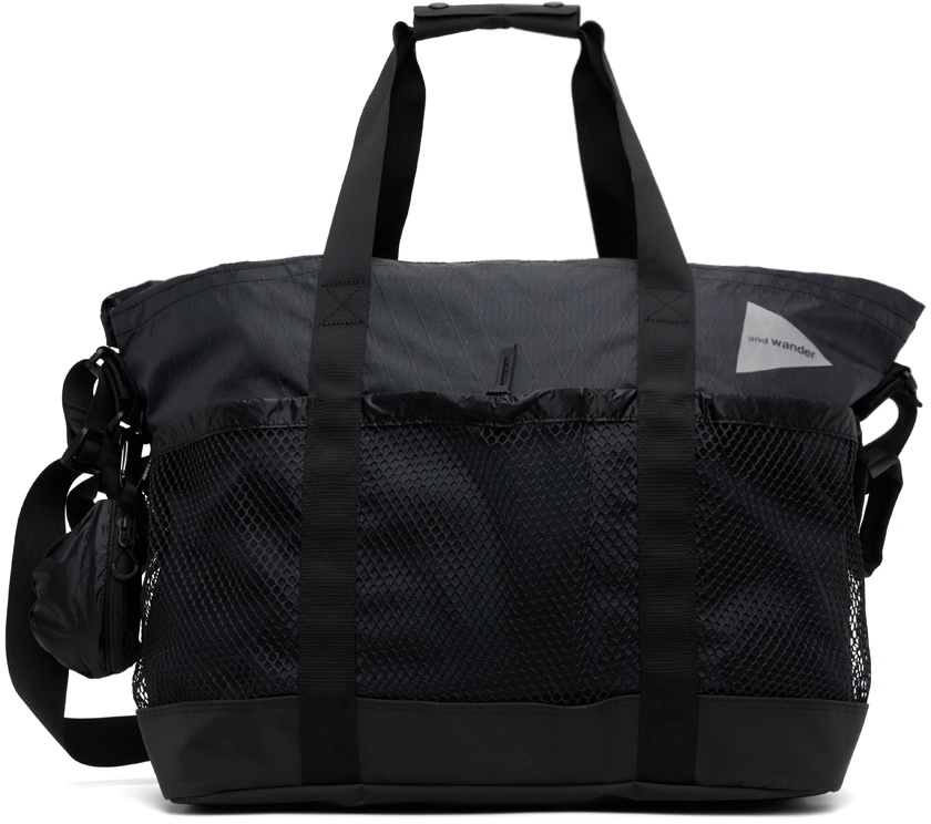 and wander Black X-PAC 45L Tote and Wander