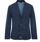 Incotex - Unstructured Stretch-Cotton Blazer - Blue