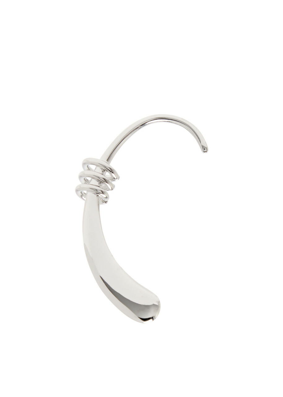 【関税込み】Xl Link Hoops Earring - Paco Rabanne - Silver - Paco Rabanne Silver Xl Link Hoops Earrings | italist, ALWAYS