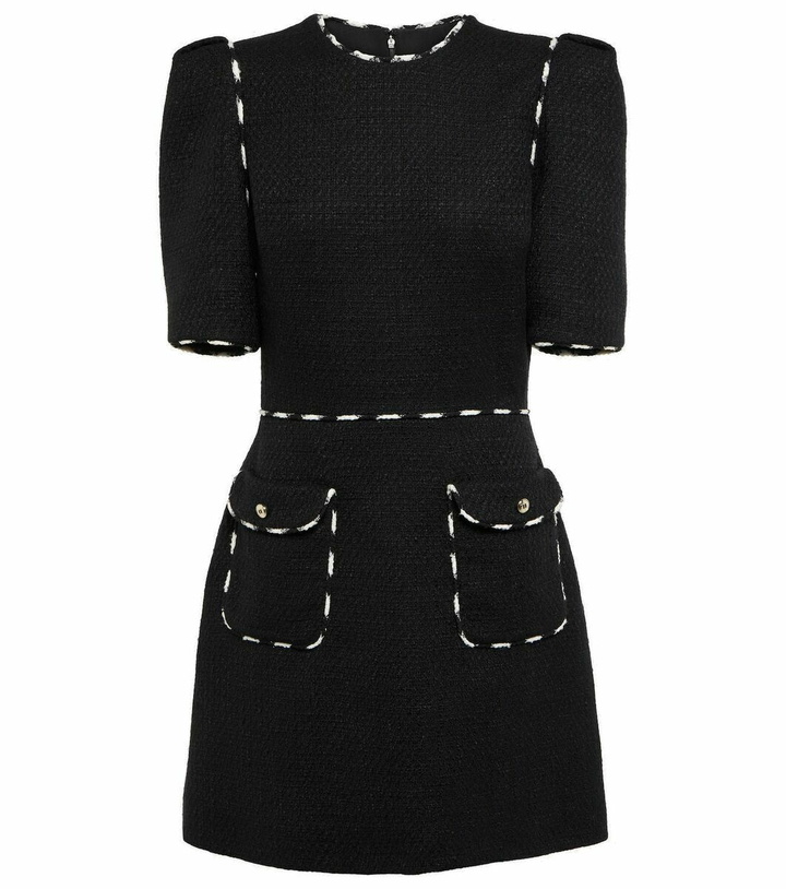 ELIE SAAB Embroidered Tulle Mini Dress Elie Saab