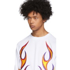 Etudes White Desert Flaming Long Sleeve T-Shirt
