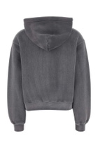 T by Alexander Wang Dark Grey Cotton Blend Sweatshirt