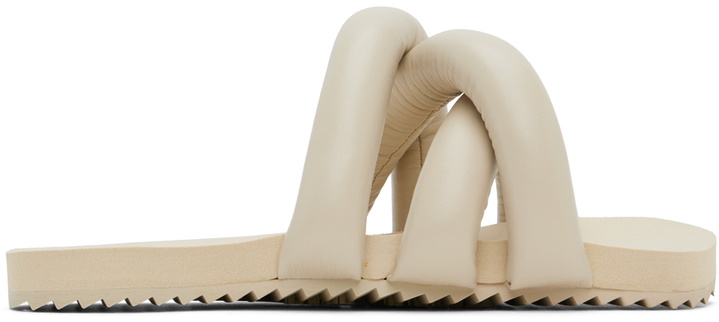 Photo: YUME YUME Beige Tyre Sandals