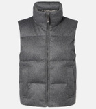 Max Mara The Cube Amoroso cashmere down vest