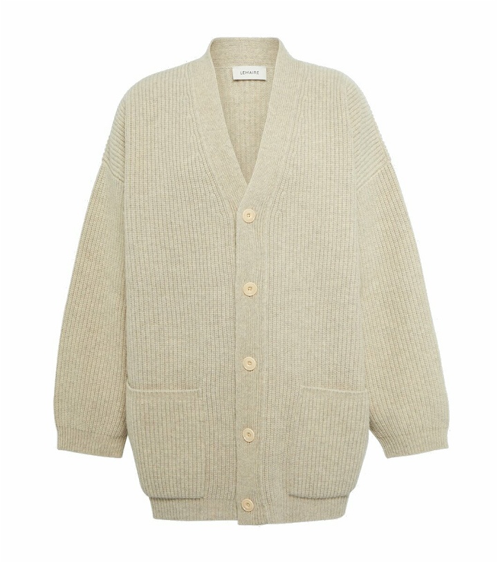 Photo: Lemaire Ribbed-knit wool cardigan