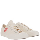 Comme des Garçons Play Comme Des Garçons X Converse Canvas Sneakers