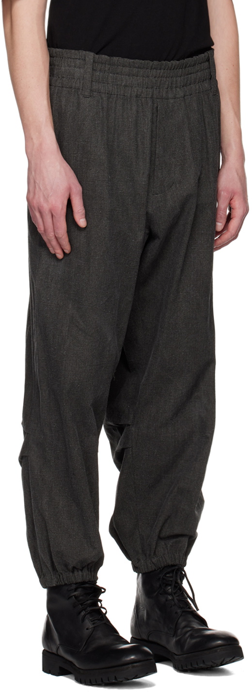 Y's Black A-Big Trousers