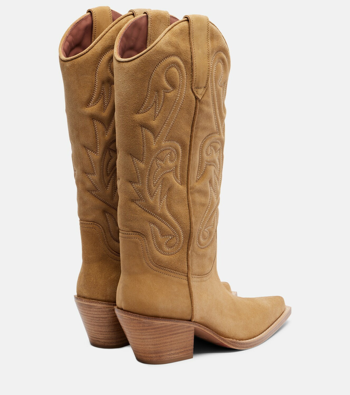 Paris Texas Dakota suede cowboy boots